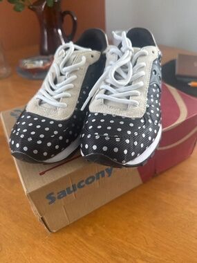 Polka Dot Saucony Shoes